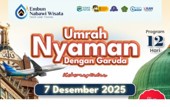 UMRAH NYAMAN DENGAN GARUDA + KERETA CEPAT