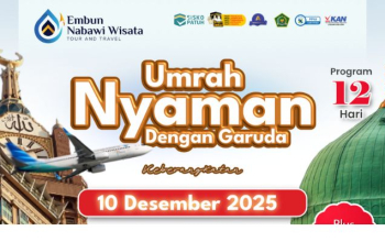 Umrah Nyaman Dengan Garuda – 12 Hari