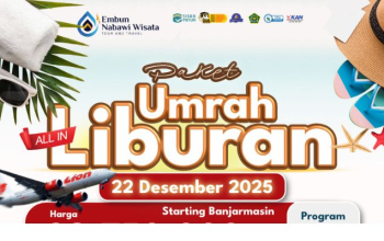 Paket Umrah Liburan – 16 Hari